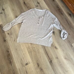Miracle Beige Knit Top